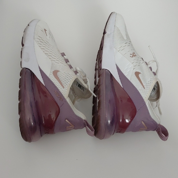 Nike Women's White and Purple Sneakers - Picture 12 of 17